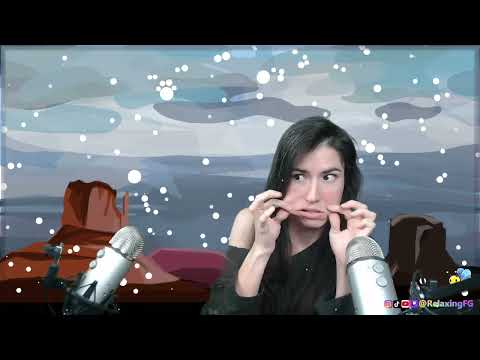 ASMR - Cheek Pulling