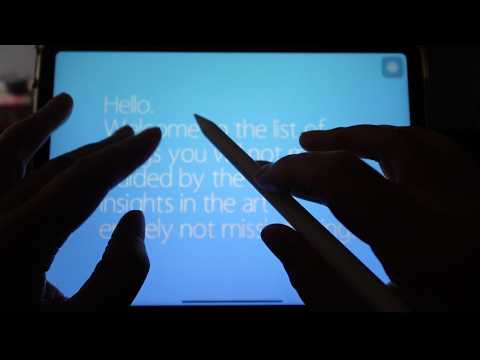 😴📱ipad ASMR  Empty.game helps you relax - Whisper - Click