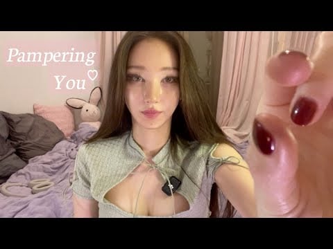 ASMR Pampering You to Sleep 💗 (No Talking)