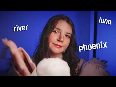 asmr | let’s choose your new name 🤍 (whisper, hand movements)