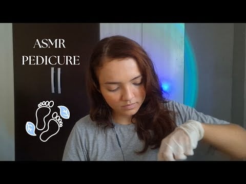 ASMR POV: Você foi na pedicure do seu bairro.