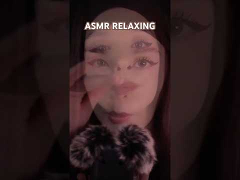 ASMR Relaxing mouth sounds Touching your face #asmrmouthsounds #asmrmassage #asmr