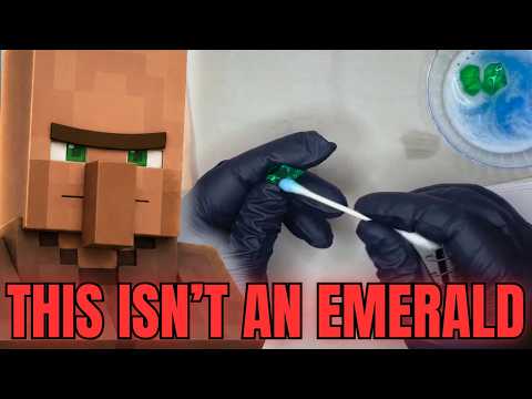 Minecraft ASMR: Villager Deep Cleans YOUR Emerald Order