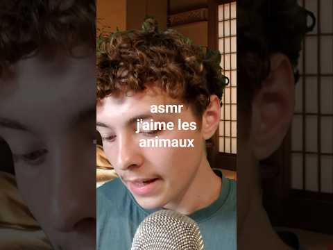 asmr est-ce que j'aime les animaux