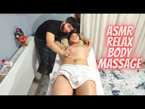 ASMR TURKISH MASTER RELAXING BODY MASSAGE - ASMR chest,back,leg,abdominal,waist,neck massage