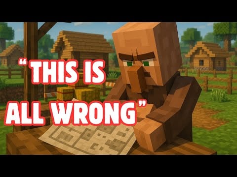 Minecraft ASMR Roleplay: Village Planning