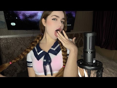 ASMR AGGRESSIVE AND FAST SPIT PAINTING drool and spit ACMP