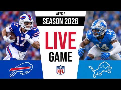 Detroit Lions vs Buffalo Bills Prematch Press Conference | NFL Week 2