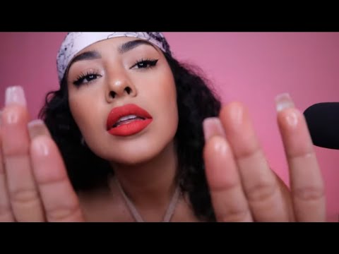 ASMR / TOCANDOTE, TE PONGO CREMITA EN TODO TU CUERPO  duerme en 5 minutos