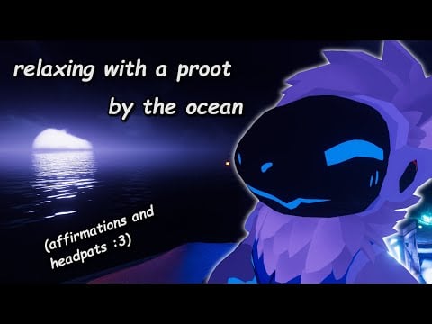 [Furry ASMR] soft affirmations by the ocean- with a smol proot~ :3