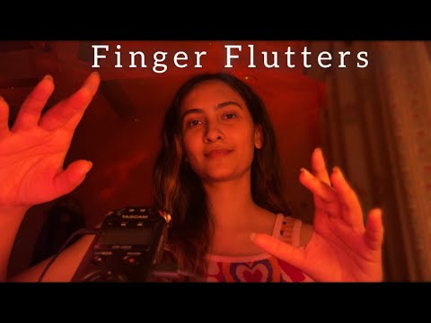 ASMR PURE HAND SOUNDS & FINGER FLUTTERS (changes every minute)