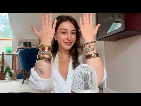 ASMR My FUN and FUNKY Bracelet Collection | show & tell, jewellery sounds