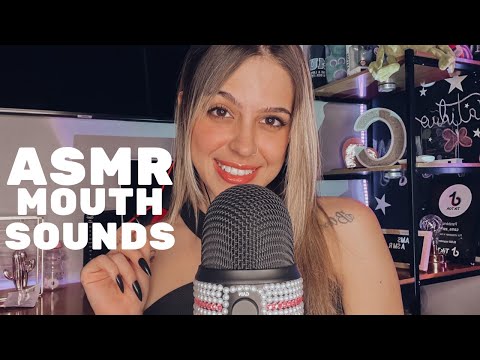 ASMR 10 SONS DE BOCA EM 10 MINUTOS (10 mouth sounds in 10 minutes)