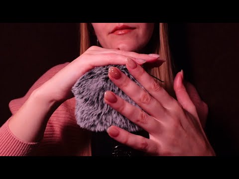 ASMR Whispering Positive Affirmations to Help you Fall Asleep (Fluffy mic cover)