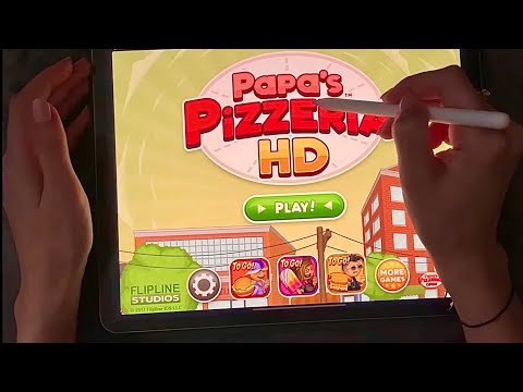 😴 iPad ASMR - Let’s make 🍕pizza (1)- Clicky Whispers