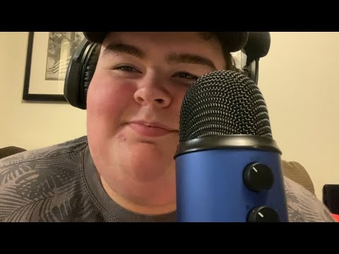 ASMR Trigger Words (repeating words, close up whispering, whisper ramble)￼