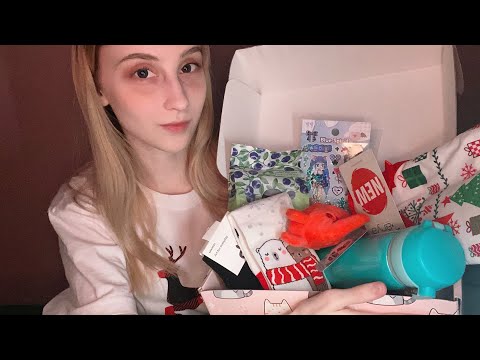 🎁🎄АСМР 🎄🎁мои новогодние подарки🎄🎁 (обзор , распаковка , unboxing) 🎁🎄