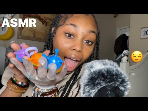 ASMR| Fast Tapping With My New Mic Cover🩶🖤 + Satisfying Sounds 😩