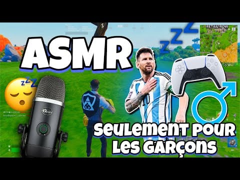 ASMR Français • MAIS CETTE VIDÉO EST UNIQUEMENT POUR LES GARÇONS ! 😴🔵 #2