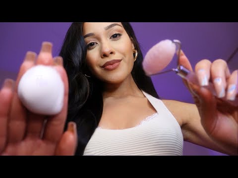 ASMR Pampering You For Sleep 🌙Facial Massage, Skincare ~Personal Attention Roleplay ~Layered Sounds