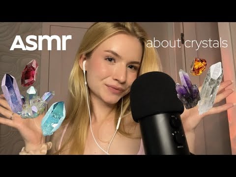 Whispering About Crystals, Their Meanings & Zodiac Signs | ASMR for Sleep 🔮
