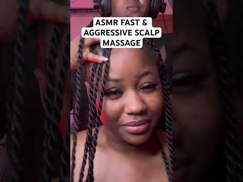 ASMR FAST & INTENSE AGGRESSIVE BIG BRAIDS SCALP SCRATCH/EXTREME HEAD & NECK OILING PART 2 FT SUSAN