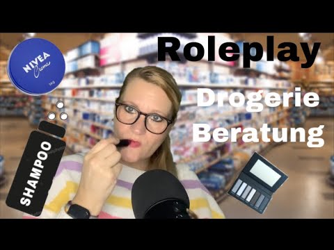 [ASMR] deutsch/german - Roleplay Drogerie Beratung 💄- Talk Talk Talk • Whispering • Tapping