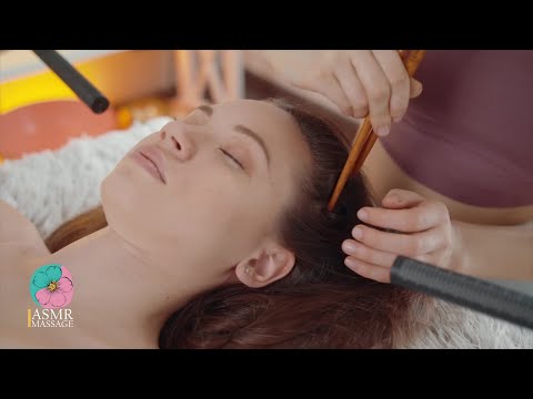 Tension Easing ASMR Massage with Tools by Anna