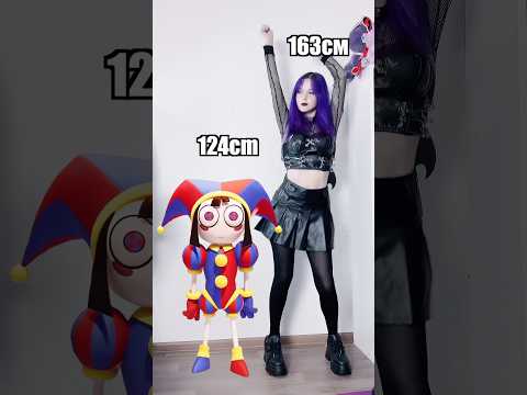 🎪 Digital Circus heights 🎪 #tadc #tadcedit #ragatha #digitalcircus #height #jaxdigitalcircus