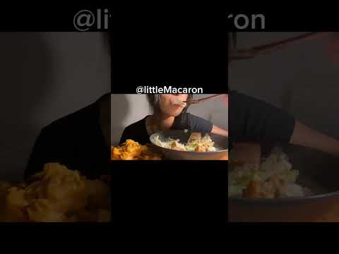 Caesar Salad Mukbang ASMR #shorts