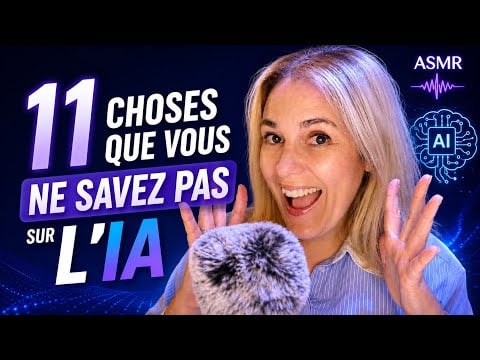 ASMR FR 🤖 11 choses que vous ne savez pas sur l'IA (et chuchotement proche micro)