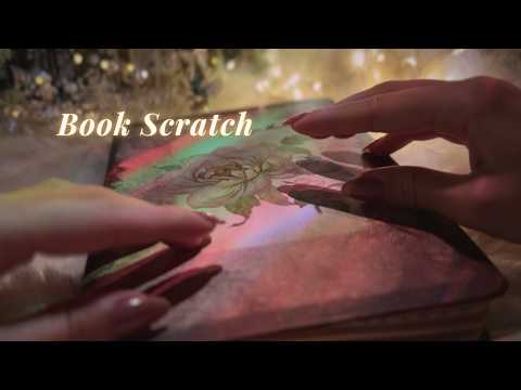 ASMR Book Scratching📚 Calm & Hypnotic Textures✏️(No Talking, No Mouth Sounds)