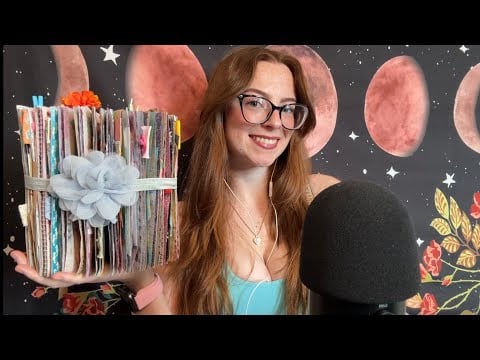 ASMR - Junk Journal Tour! (Crinkly paper sounds) 👀🤤