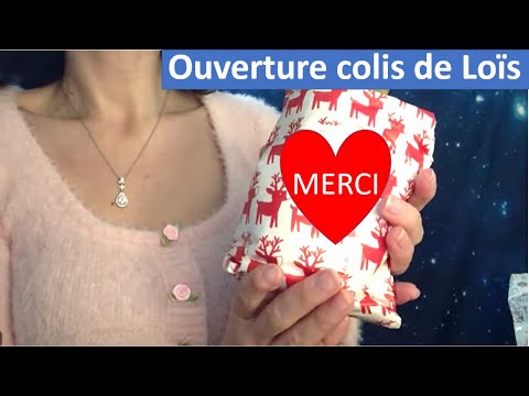 ASMR * Colis surprise de Lois * Unboxing * Whispering Crinkling