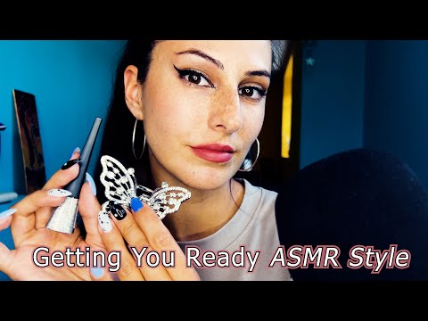 АСМР Подготвям те за излизане❤️Ролева Игра С Лично внимание на Български💙ASMR Getting you Ready