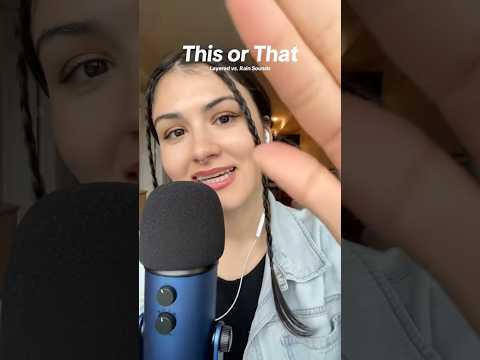 which do you prefer - this or that? ✨ #asmr