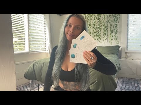 Healing Throat Chakra ASMR energy reading (past, present, future reading )