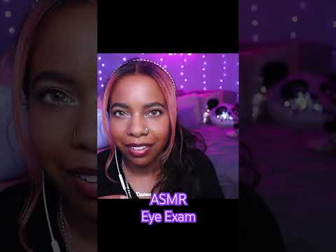 ASMR ✨ Eye Exam #asmr #asmreyeexam #asmrpersonalattention