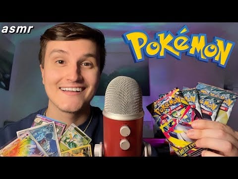 ASMR | Unboxing Pokémon Cards 💤 (Pack Opening & Whisper Ramble)