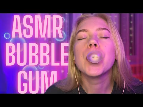 ASMR bubble gum | #asmrminuha #asmr