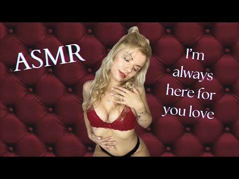 ASMR | Your Supportive Girlfriend | Kisses & Licks | Gentle Comfort❤️