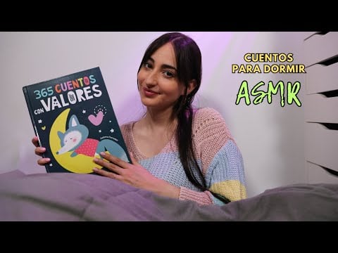 ASMR Lectura en tu CAMITA 💫 | CUENTOS con VALORES para Niños 💗 [Susurros]