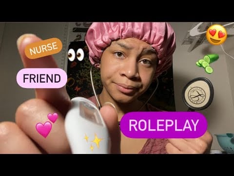 ASMR - Nurse Friend Checks You (Sabrina)