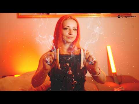 ASMR Wet Ear Massage by Red Head Girl | 3Dio No Talking | 4K