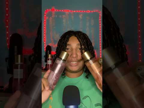 ASMR PRÉSENTATION DE MES BRUMES VICTORIA SECRET #foryou #relax #asmr #tapping
