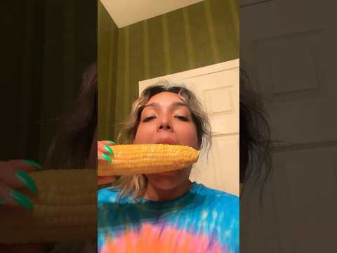 CORN ASMR | eating corn on the cob sounds