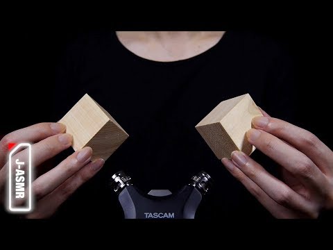 [ASMR]㌌ジメジメした夜に5種類の木のタッピング - Wood Tapping For Relax(No Talking)㌌