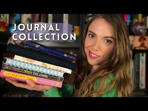 ASMR Journal Collection: Journals I DO Use! 📖 Book Sounds, Page Turning, Soft Spoken