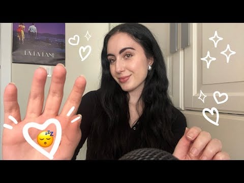 ASMR ~ Hand Movements & Mouth Sounds To Make Your Eyes Heavy 😴 (visual asmr) #asmr 