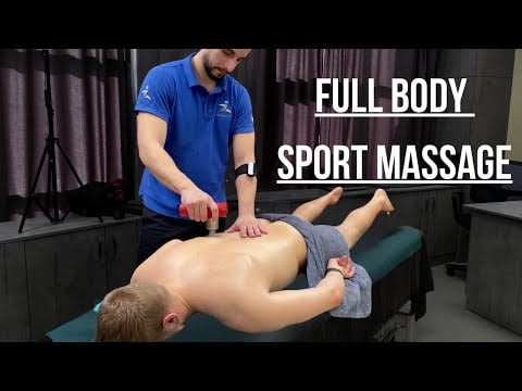 ASMR FULL BODY Massage | REAL PERSON | MAX ASMR | Sports massage